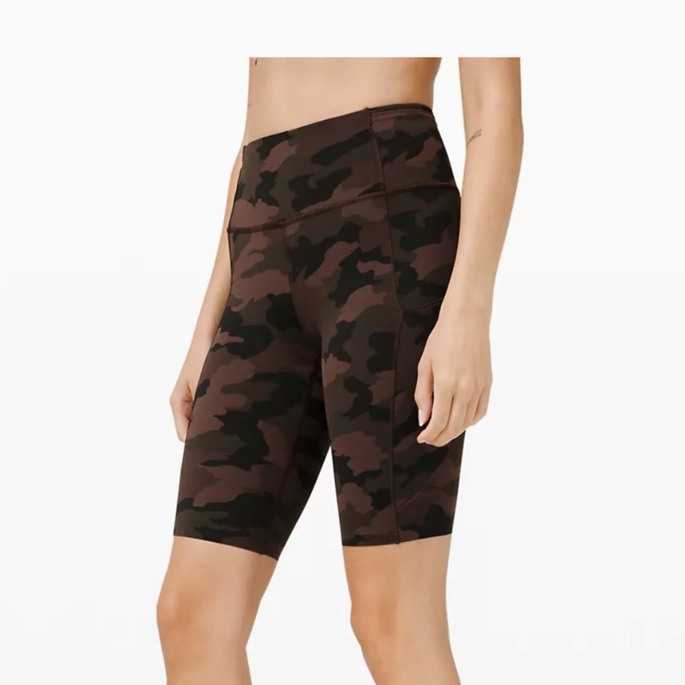 Lululemon fast and free bike shorts